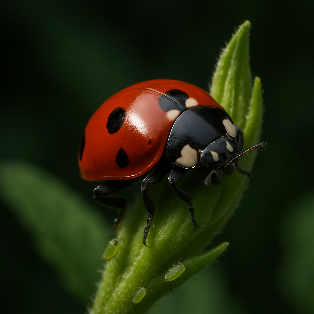 Blattläuse biologisch bekämpfen