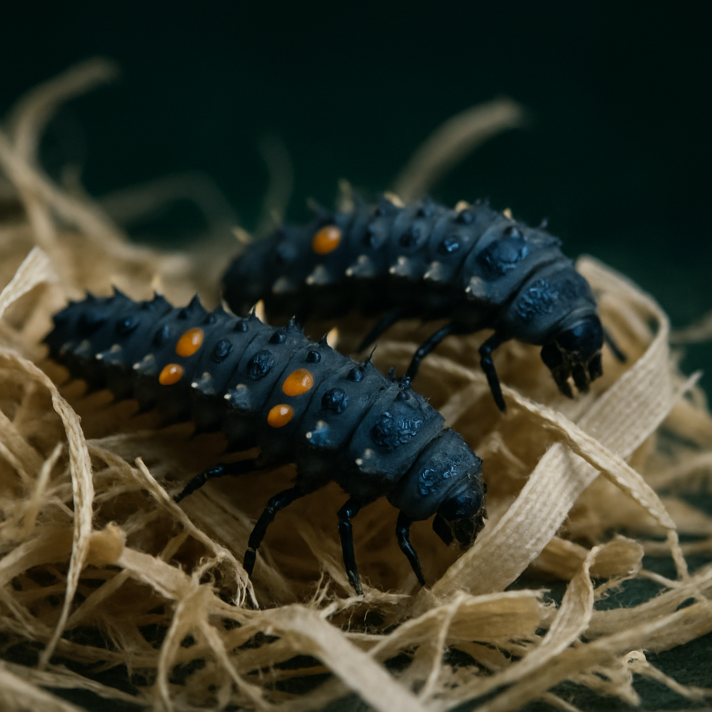 Marienkäferlarven – Lieferform