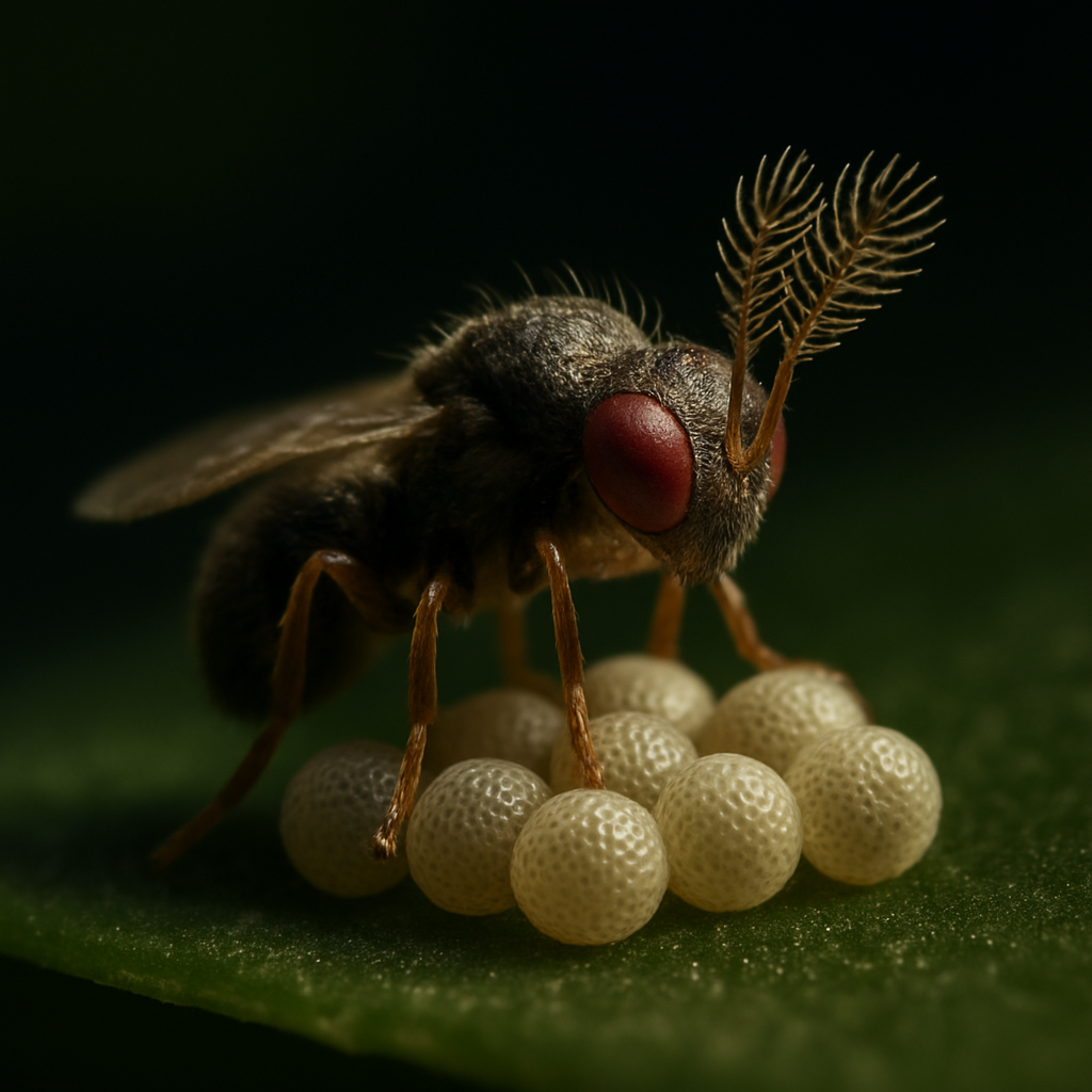[12238] Schlupfwespe gegen Lebensmittelmotten – Trichogramma evanescens (3 Lieferungen à 4 Kärtchen)